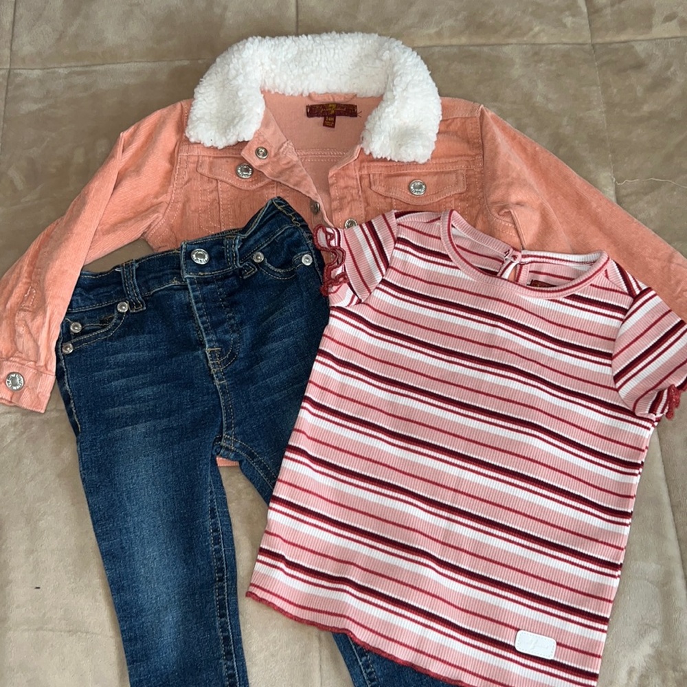 Baby girl 7FAMK outfit